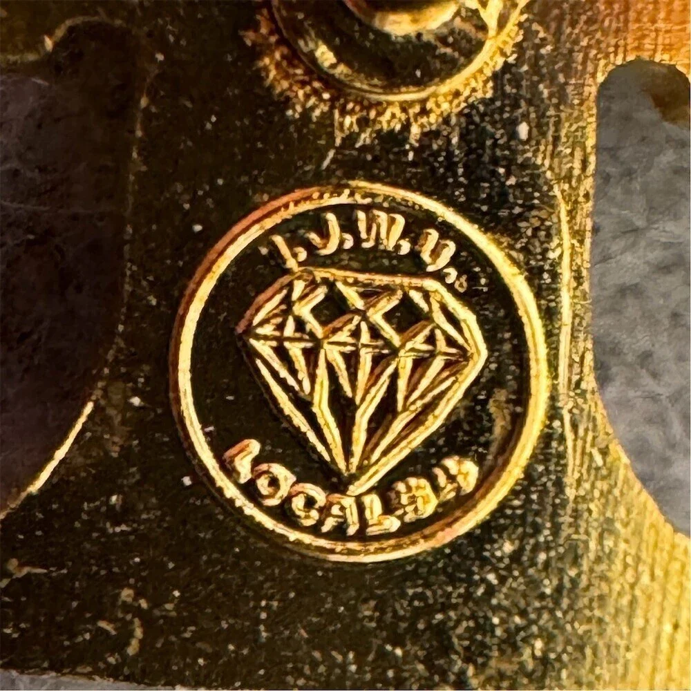 Vintage Liberty Bell Lapel Pin Tie Tack Hat Pin Gold Tone